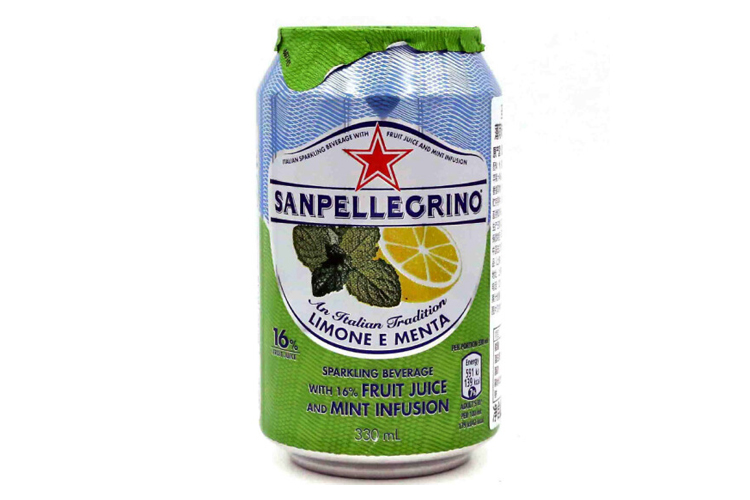 S.PELLECRINO CARBONATED FRUIT JUICE (LEMON MINT)